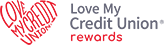 Love My Credit Union Rewards logo